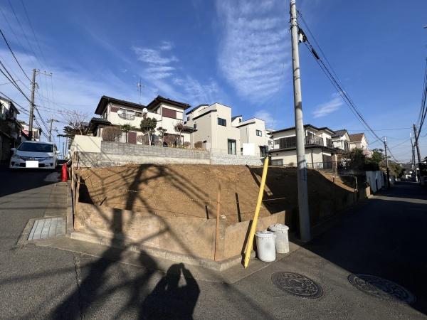 麻生区多摩美　建築条件なし売地