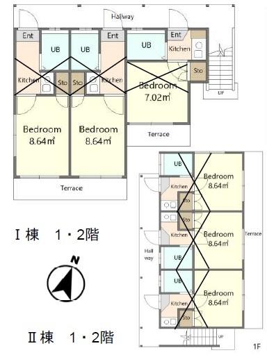 多摩区生田　一棟売りアパート
