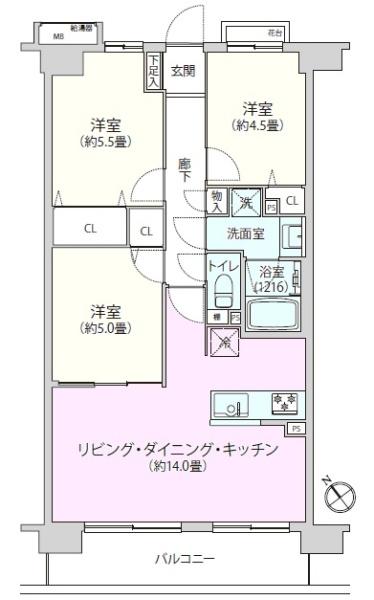 クリオ向ヶ丘遊園壱番館