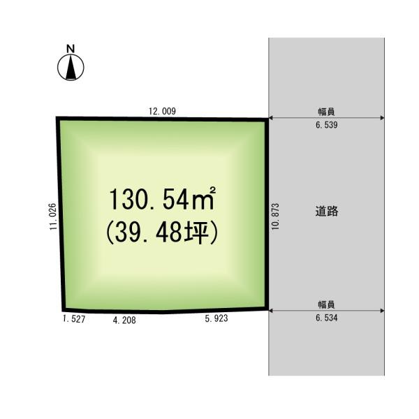 青葉区たちばな台　建築条件なし売地