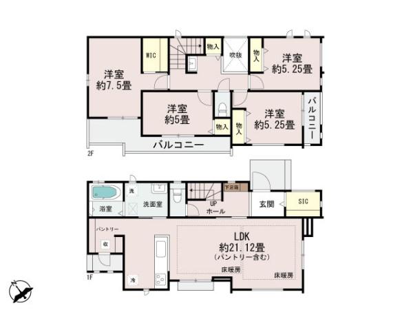 麻生区王禅寺西　新築一戸建て