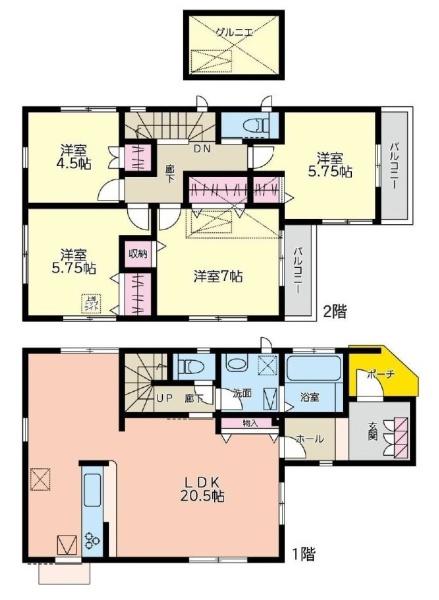 宮前区初山　中古一戸建て