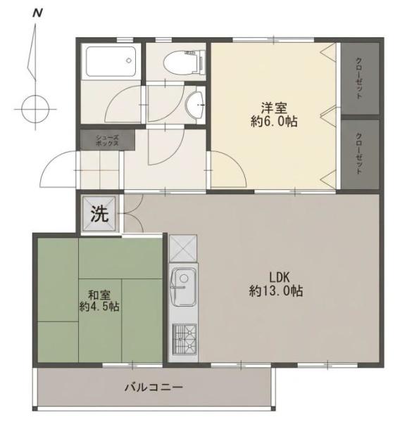 白幡台住宅8号棟