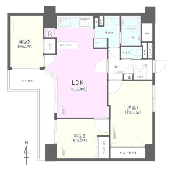 コスモテラス東百合丘