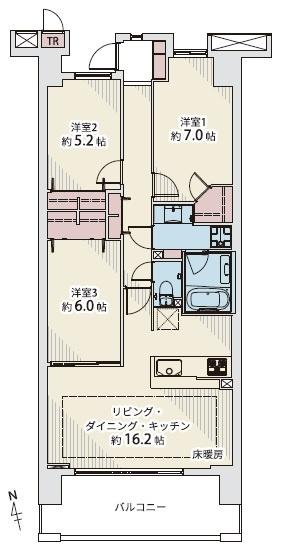 溝の口ガーデンアクアス　アクアウィングＢ棟