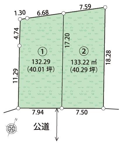 宮前区野川本町 建築条件なし売地