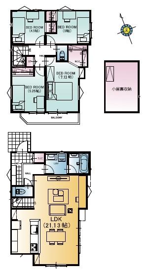 調布市西つつじヶ丘　新築一戸建て