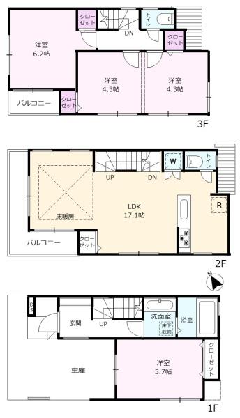 多摩区布田　新築一戸建て