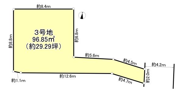 高槻市古曽部町３丁目の売土地
