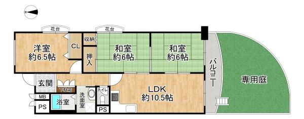 メゾン水無瀬４号棟
