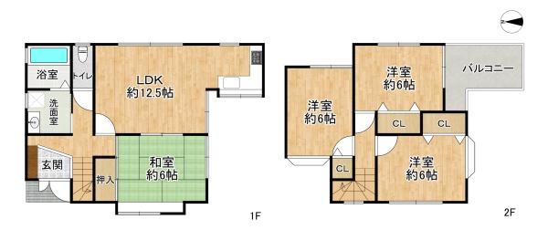 高槻市須賀町の中古一戸建