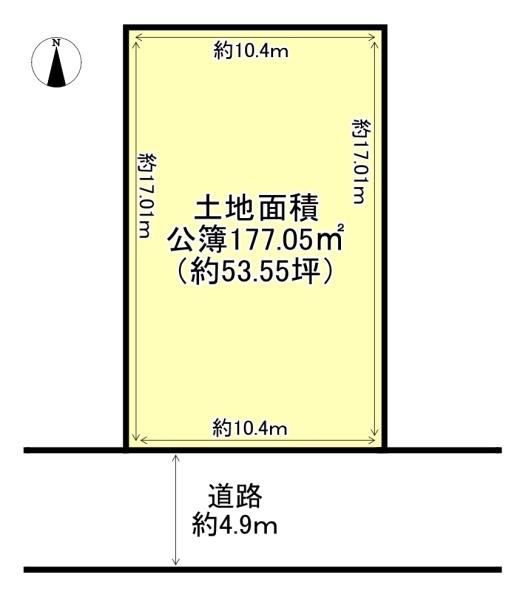 高槻市柳川町2丁目の売土地