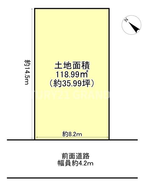 高槻市安岡寺町５丁目の売土地