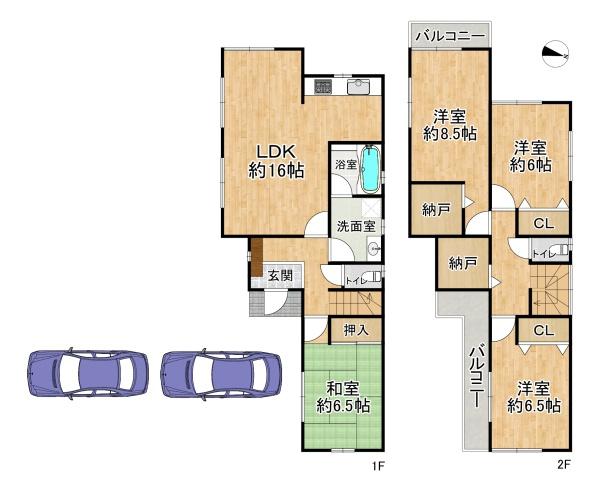 高槻市辻子３丁目の中古一戸建