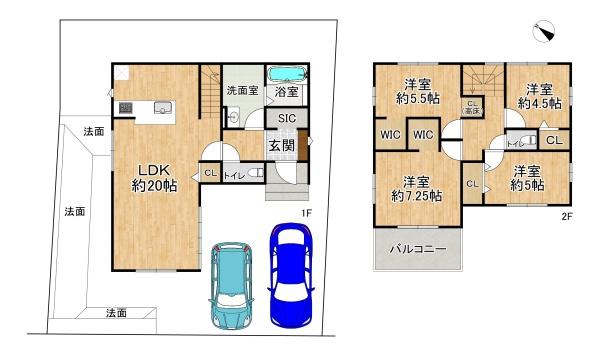 高槻市日吉台六番町の新築一戸建