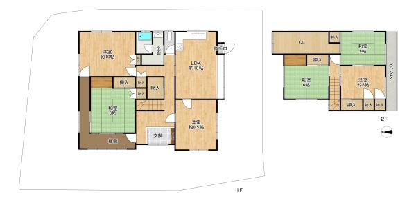 高槻市梶原１丁目の中古一戸建