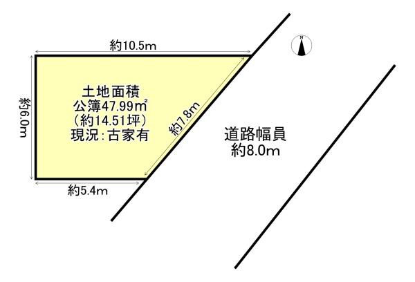 高槻市富田町５丁目の売土地