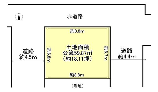 高槻市天川新町の売土地