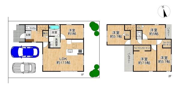 高槻市清水台１丁目の新築一戸建