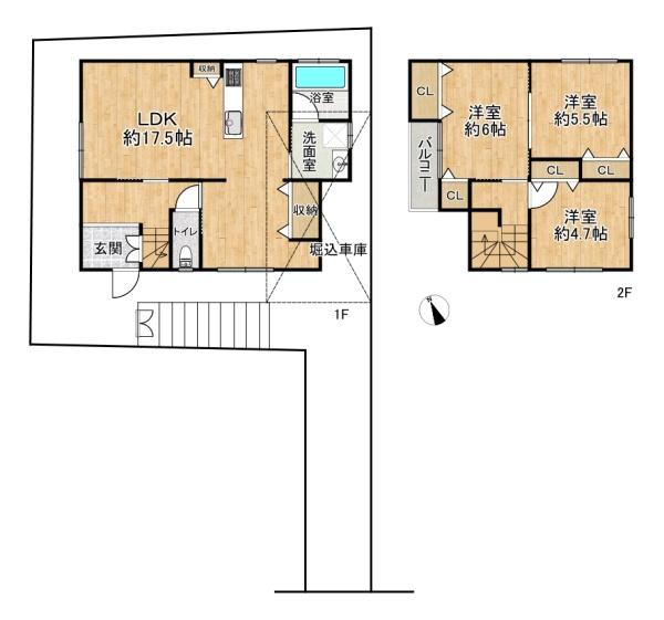 高槻市緑が丘１丁目の中古一戸建
