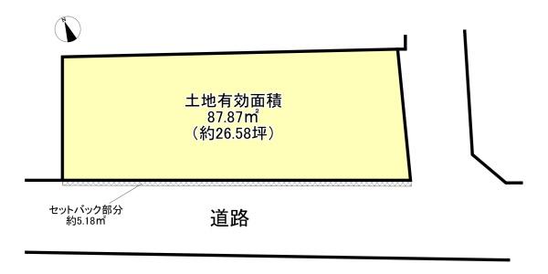 高槻市西面中２丁目の売土地