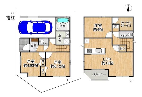 高槻市唐崎西２丁目の新築一戸建