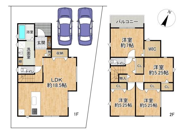 高槻市日吉台七番町の新築一戸建