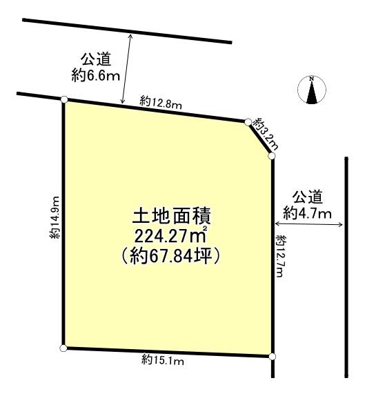 高槻市松が丘2丁目の売土地