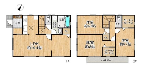 高槻市北大樋町の中古一戸建