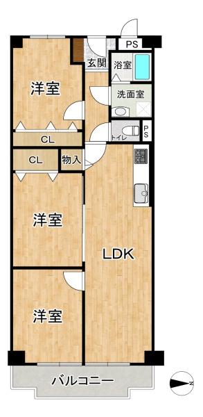 シャルマンコーポ摂津富田