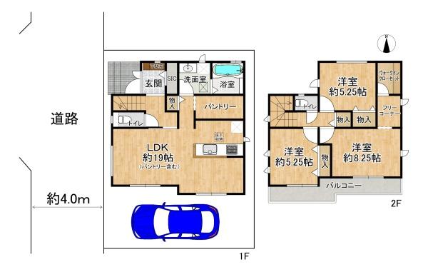 高槻市下田部町１丁目の新築一戸建