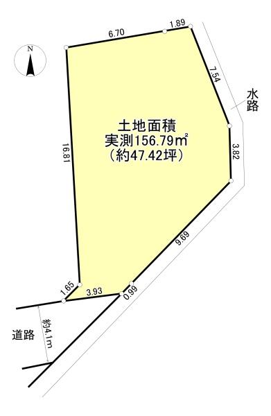 三島郡島本町江川２丁目の売土地