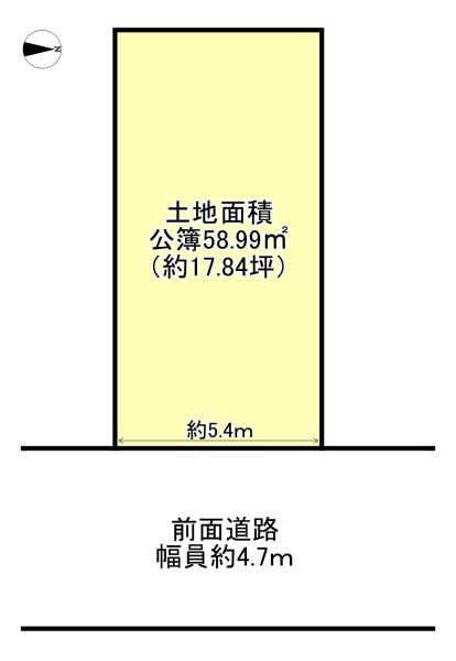 高槻市日向町の売土地