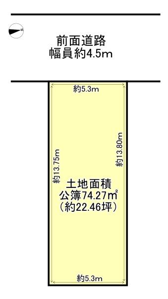 高槻市宮野町の売土地
