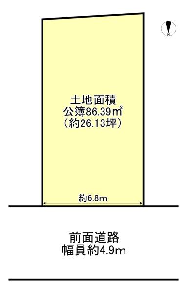 高槻市東五百住町３丁目の売土地