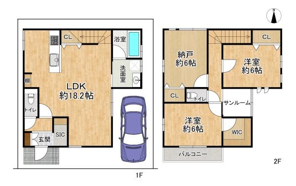 高槻市若松町の新築一戸建