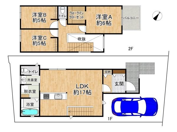 高槻市南平台２丁目の新築一戸建