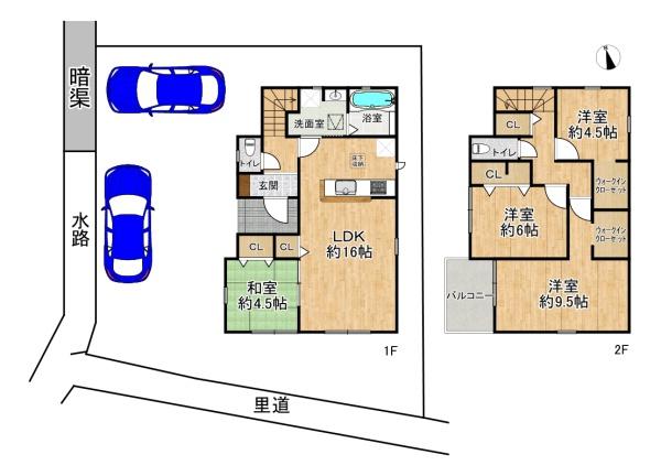 高槻市唐崎中２丁目の新築一戸建
