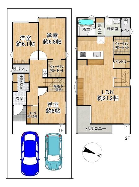高槻市大塚町３丁目の新築一戸建