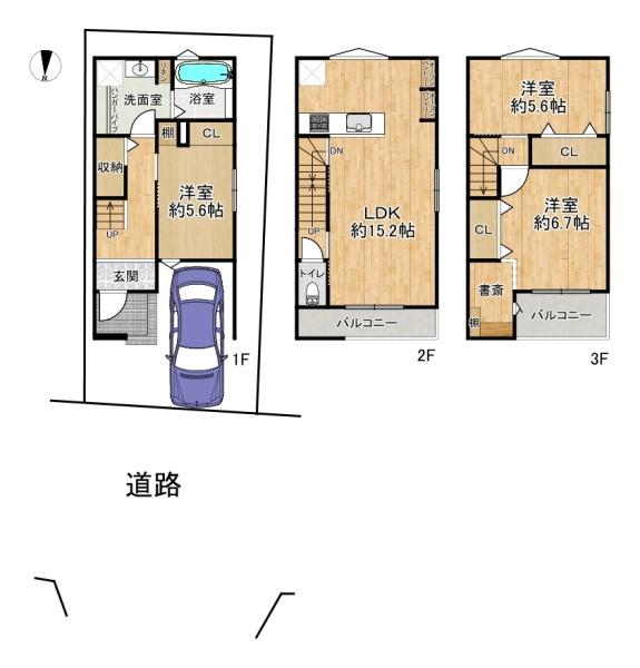 高槻市東五百住町２丁目の新築一戸建