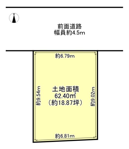 高槻市日向町の売土地
