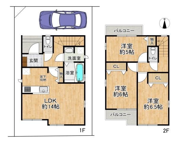 高槻市柱本新町の新築一戸建