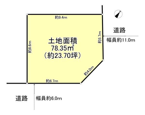 大阪市東淀川区豊里６丁目の土地