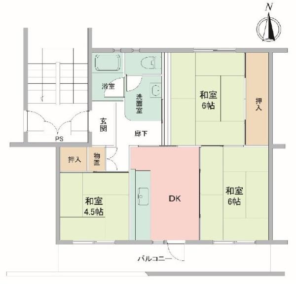 富田第二住宅６８号棟