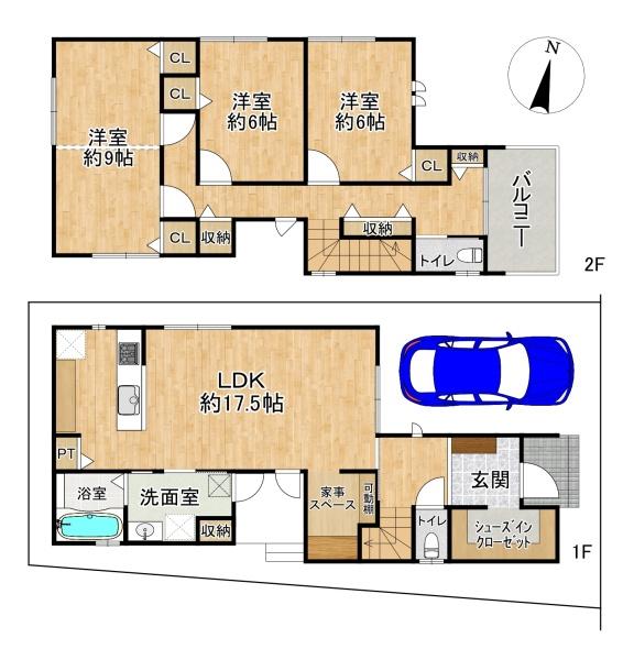 高槻市山手町１丁目の新築一戸建