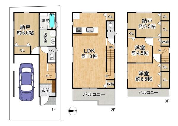 高槻市明野町の新築一戸建