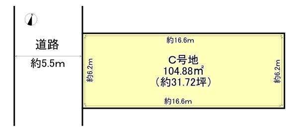 高槻市藤の里町の売土地