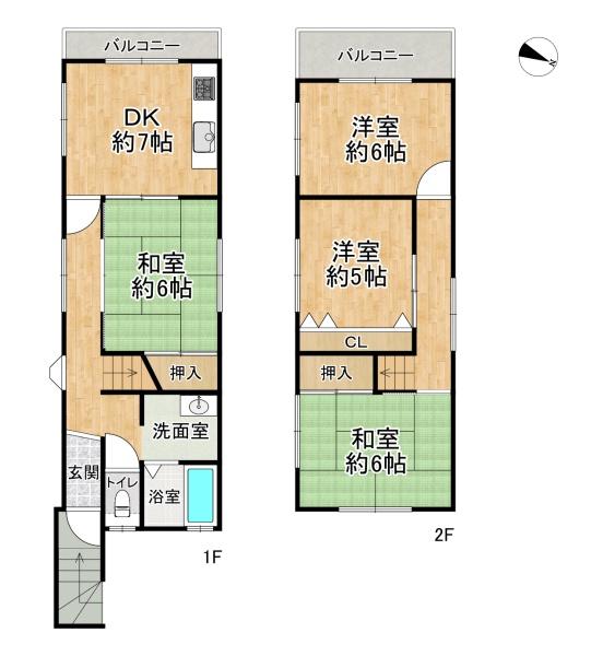 三島郡島本町東大寺２丁目の中古一戸建