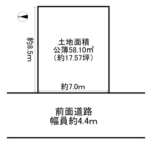 高槻市大冠町３丁目の売土地
