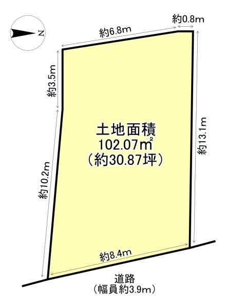 高槻市宮之川原５丁目の売土地